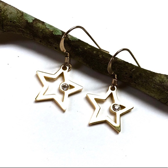jasmines jewels Jewelry - Star Earrings, Celestial, North Star, Polaris